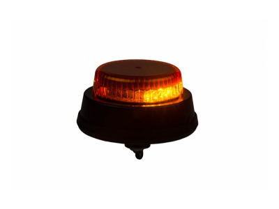 Lampa ostrzegawcza HOR 110B, diodowa 12/24 V (wersja z rurką gwintowaną, tryb rotacyjny i błyskowy, przewód 3x0,5 mm2, długość 1,5 m)